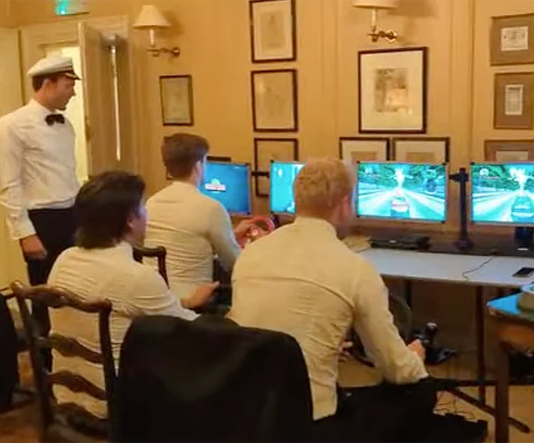 Gaming party for weddings
